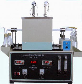 SYQ-387深色石油产品硫含量测定仪（管式炉法）